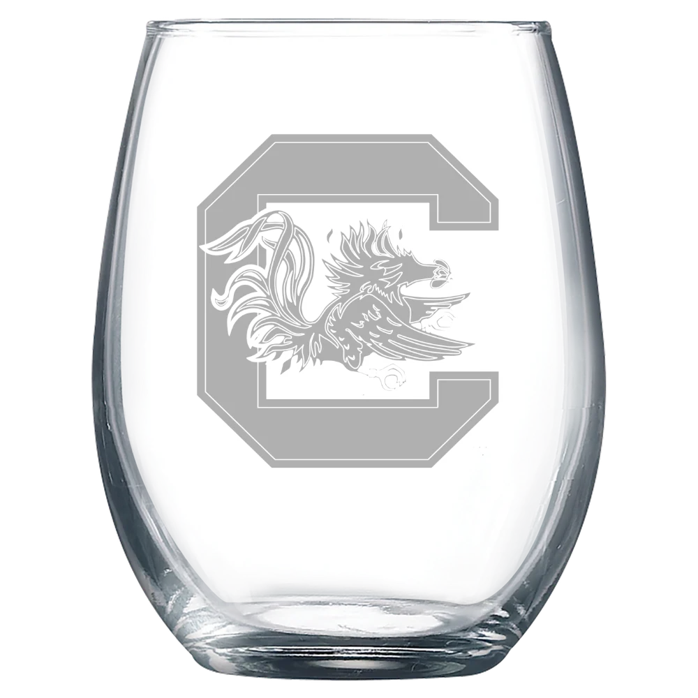 University of South Carolina, Columbia Polar Camel 9 oz. Stemless Wine Glass