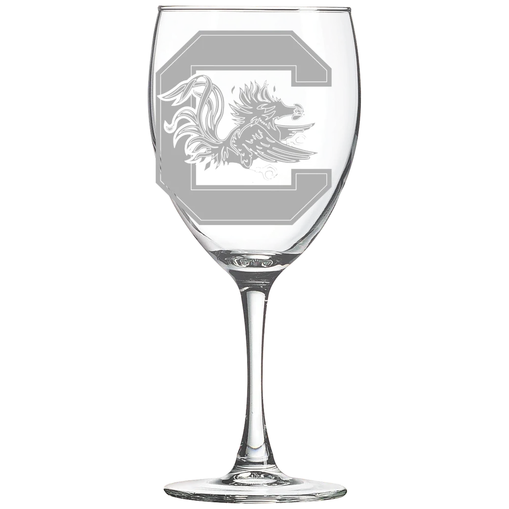 University of South Carolina, Columbia Polar Camel 10 1/2 oz. Wine Glass