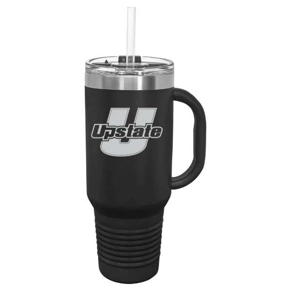 University of South Carolina Upstate Polar Camel 40 oz. Travel Mug with Snap Lid & Straw