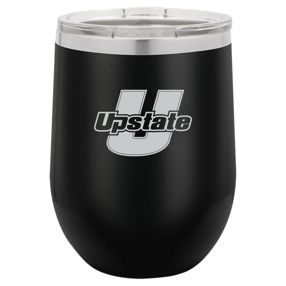 University of South Carolina Upstate Polar Camel 12 oz. Stemless Wine Tumbler