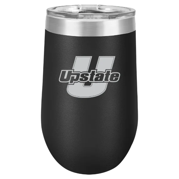 University of South Carolina Upstate Polar Camel 16 oz. Stemless Wine Tumbler