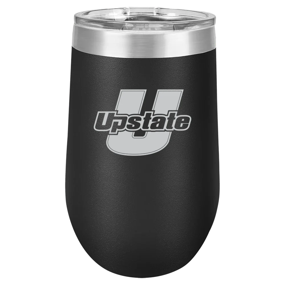 University of South Carolina Upstate Polar Camel 16 oz. Stemless Wine Tumbler