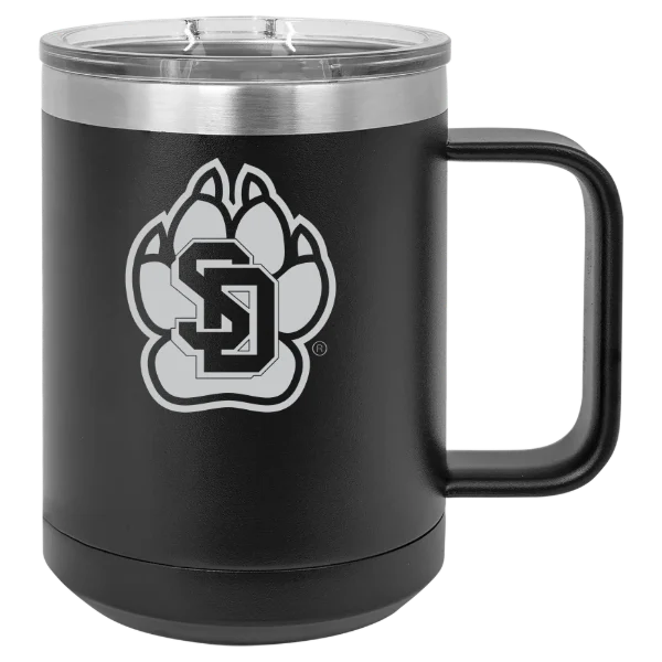 University of South Dakota Polar Camel 15 oz. Mug with Slider Lid
