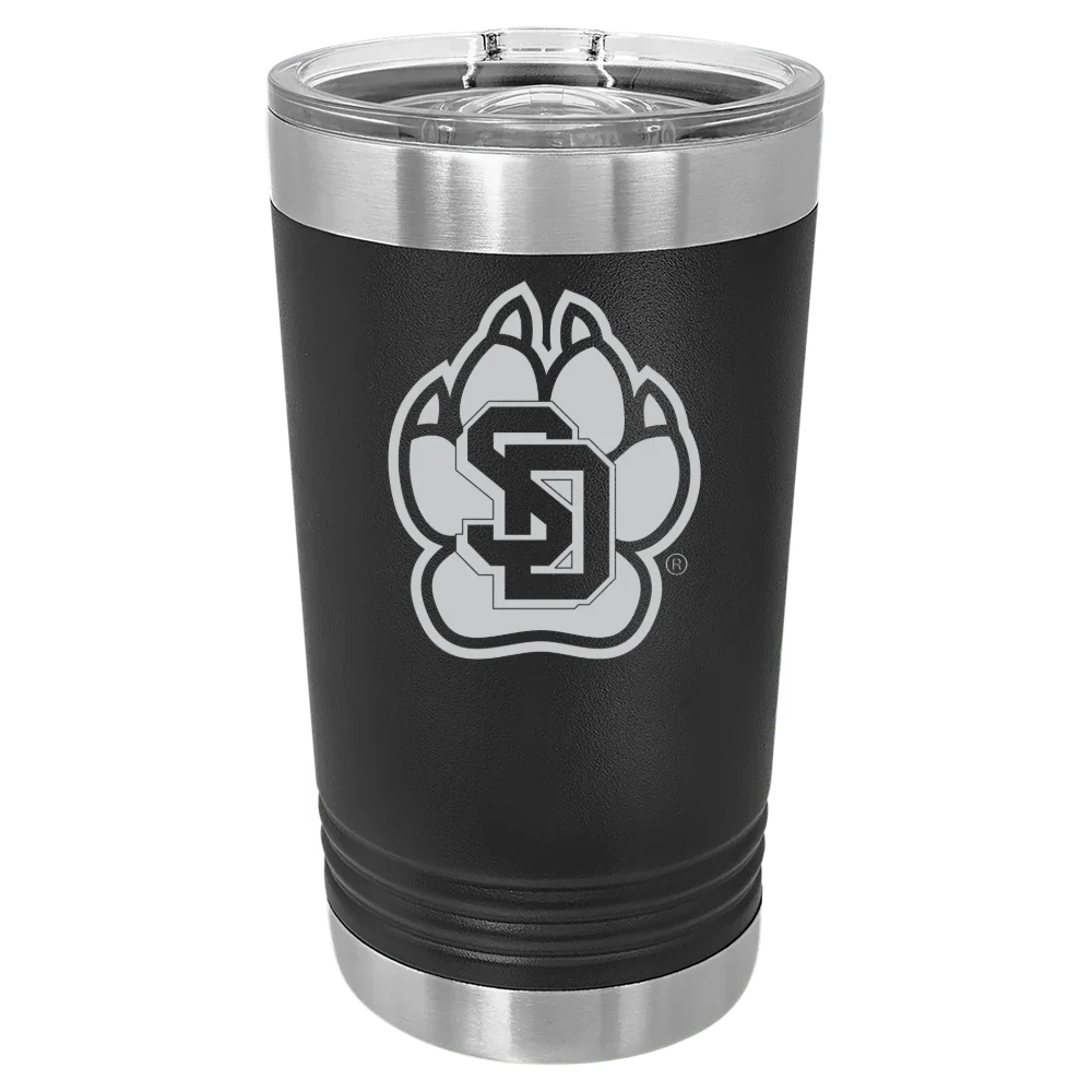 University of South Dakota Polar Camel 16 oz. Pint Tumbler