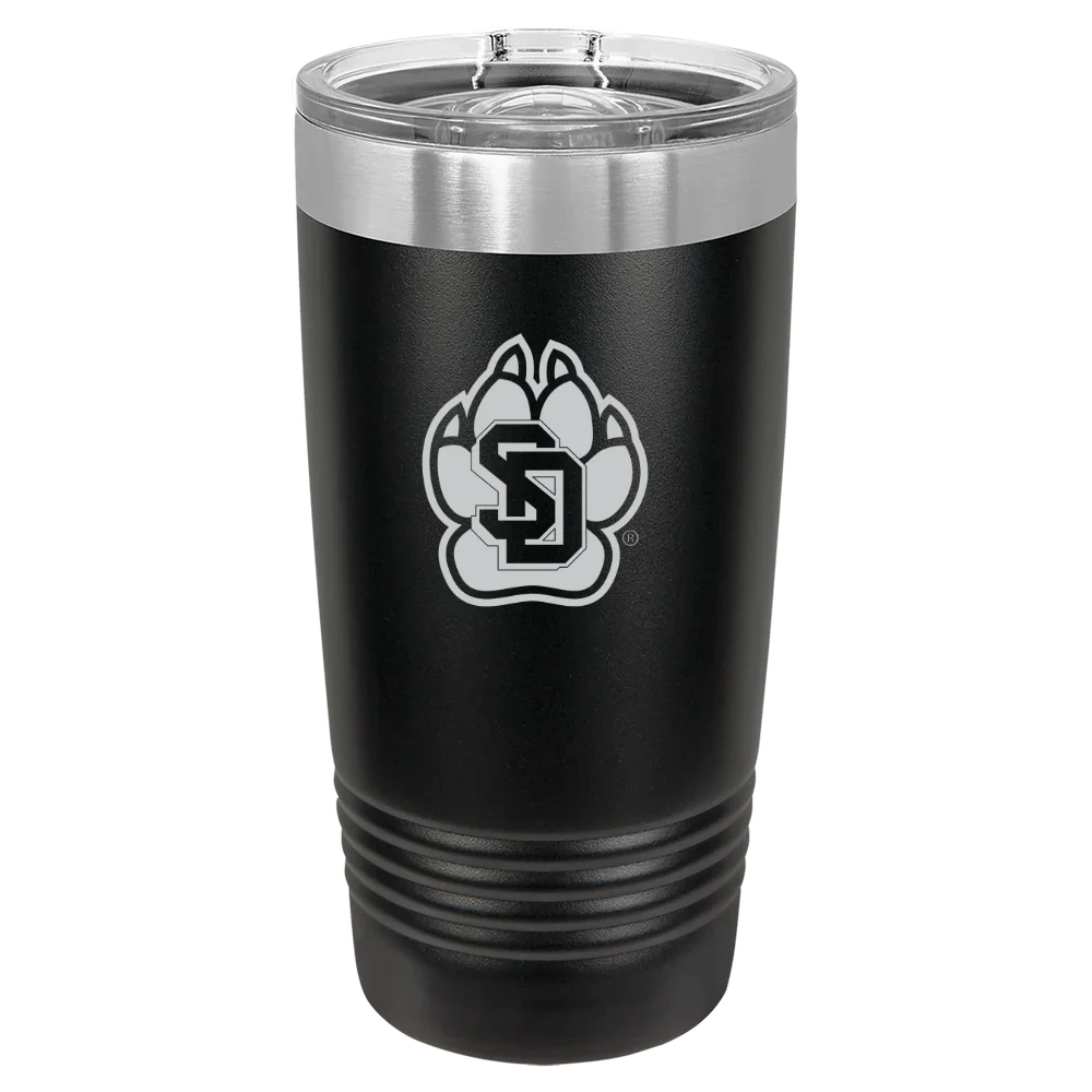 University of South Dakota Polar Camel 20 oz. Ringneck Tumbler with Slider Lid