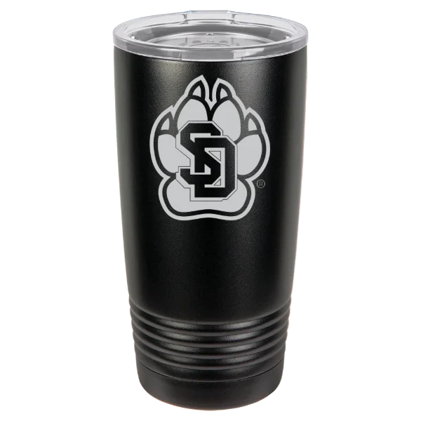 University of South Dakota Polar Camel 20 oz. Ringneck Tumbler with Standard Lid