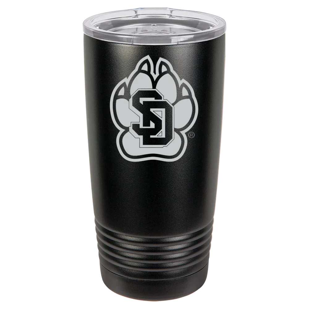 University of South Dakota Polar Camel 20 oz. Ringneck Tumbler with Standard Lid