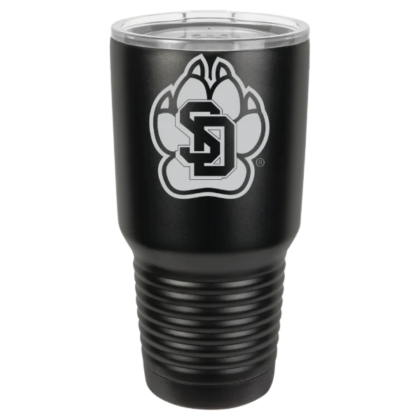 University of South Dakota Polar Camel 30 oz. Ringneck Tumbler with Standard Lid