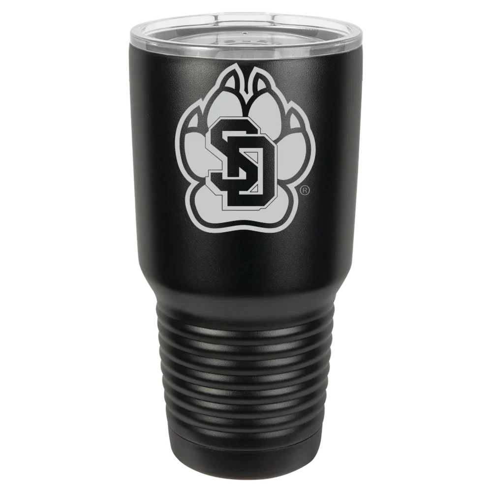University of South Dakota Polar Camel 30 oz. Ringneck Tumbler with Standard Lid