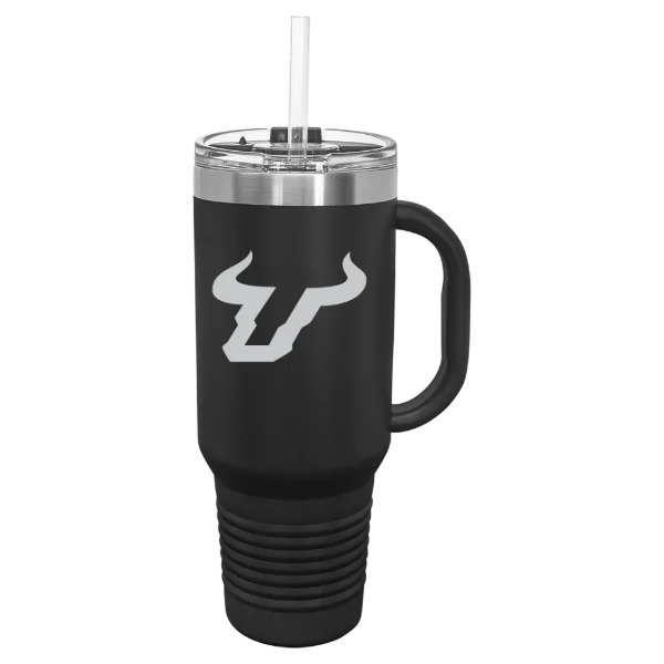 University of South Florida Polar Camel 40 oz. Travel Mug with Snap Lid & Straw