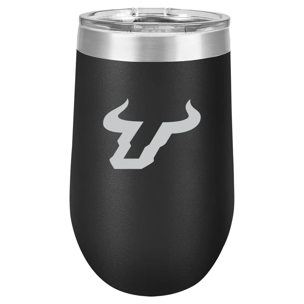 University of South Florida Polar Camel 16 oz. Stemless Wine Tumbler