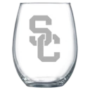University of Southern California Polar Camel 15 oz. Stemless Wine Glass