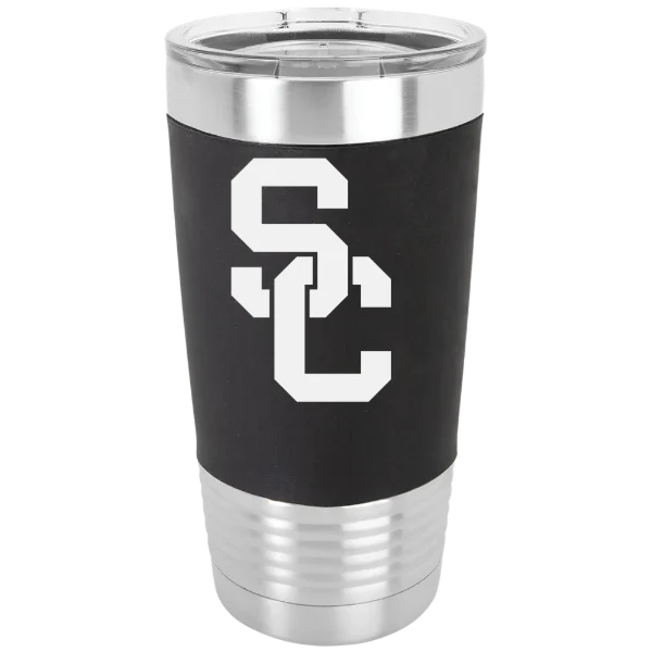 University of Southern California Polar Camel 20 oz. Silicone Grip Tumbler with Standard Lid