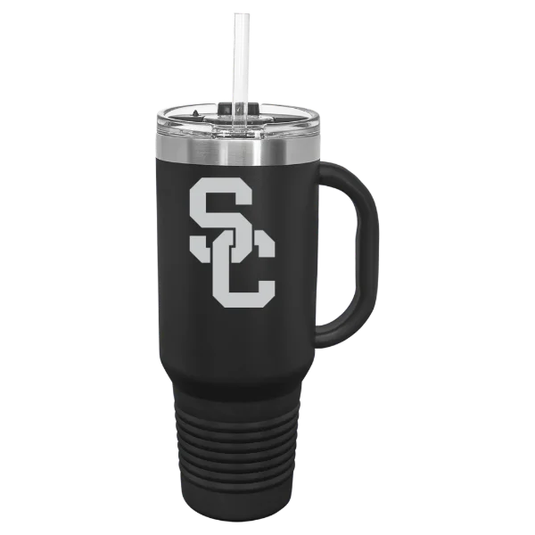 University of Southern California Polar Camel 40 oz. Travel Mug with Snap Lid & Straw
