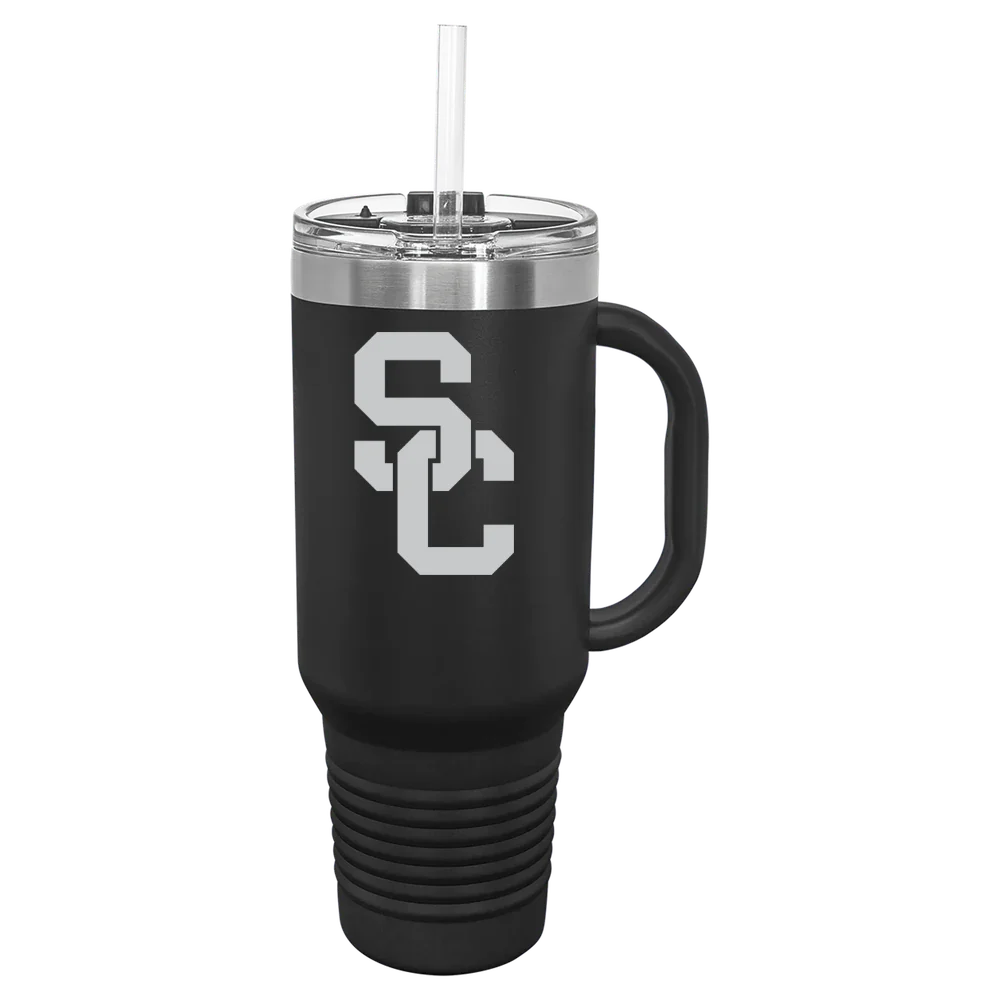 University of Southern California Polar Camel 40 oz. Travel Mug with Snap Lid & Straw
