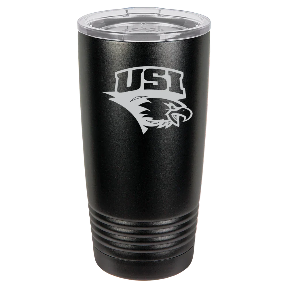 University of Southern Indiana Polar Camel 20 oz. Ringneck Tumbler with Standard Lid