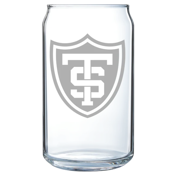 University of St. Thomas (Minnesota) Polar Camel 16 oz. Can Glass