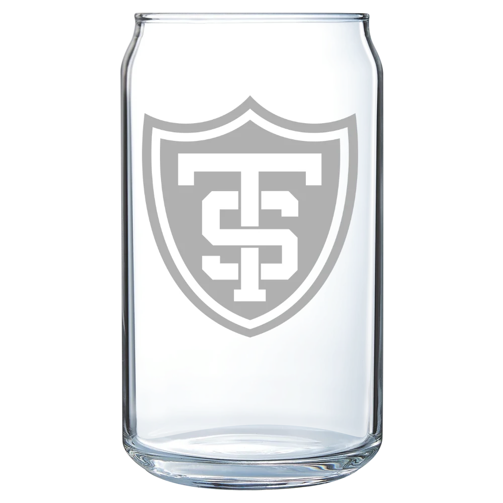 University of St. Thomas (Minnesota) Polar Camel 16 oz. Can Glass