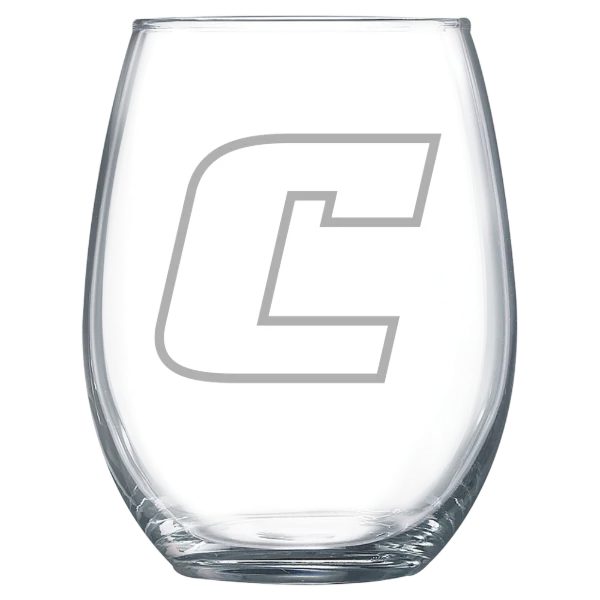 University of Tennessee at Chattanooga Polar Camel 15 oz. Stemless Wine Glass