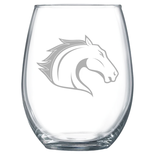 University of Texas at Arlington Polar Camel 15 oz. Stemless Wine Glass