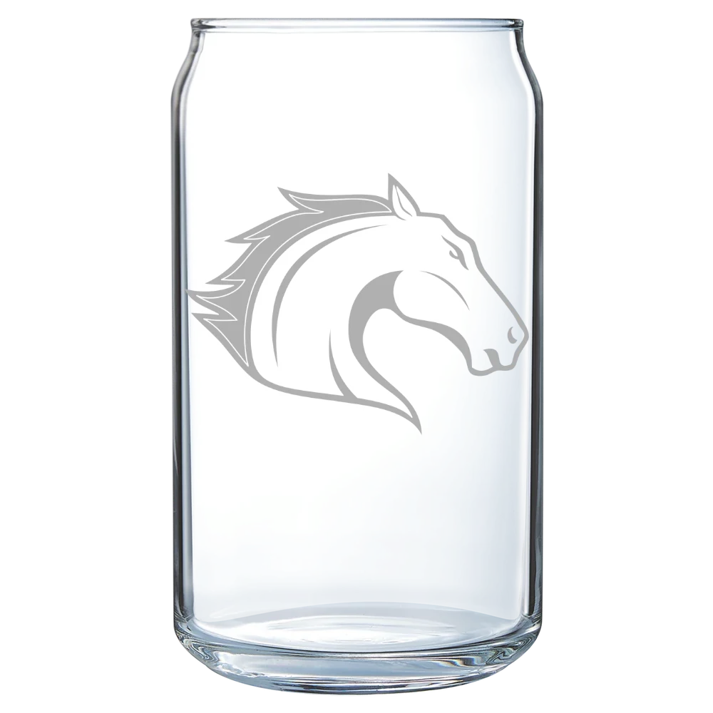 University of Texas at Arlington Polar Camel 16 oz. Can Glass