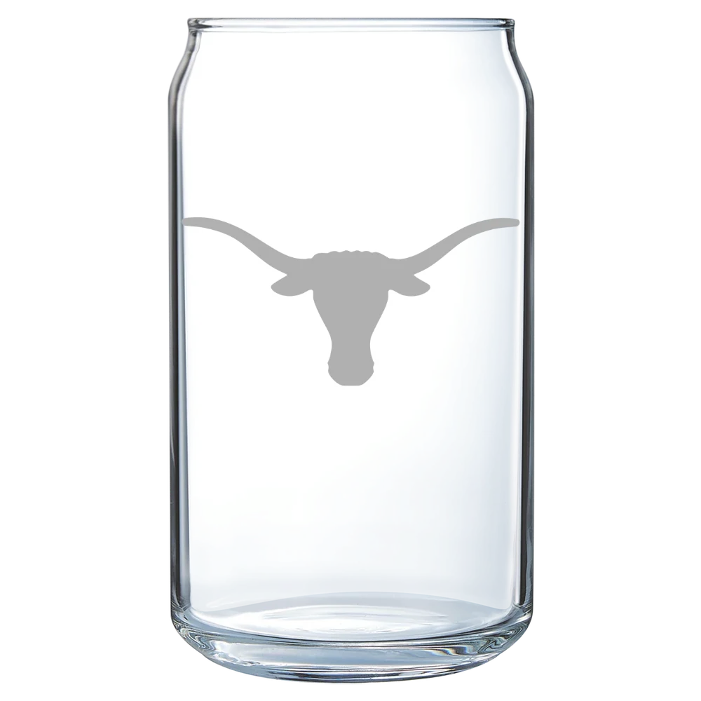 University of Texas at Austin Polar Camel 16 oz. Can Glass