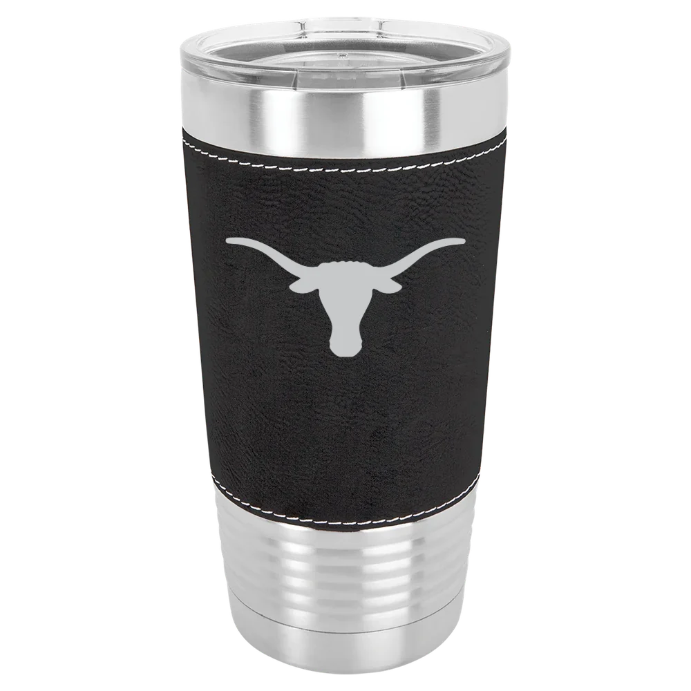 University of Texas at Austin Polar Camel 20 oz. Leatherette Grip Tumbler with Standard Lid