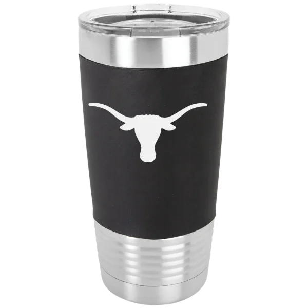 University of Texas at Austin Polar Camel 20 oz. Silicone Grip Tumbler with Standard Lid