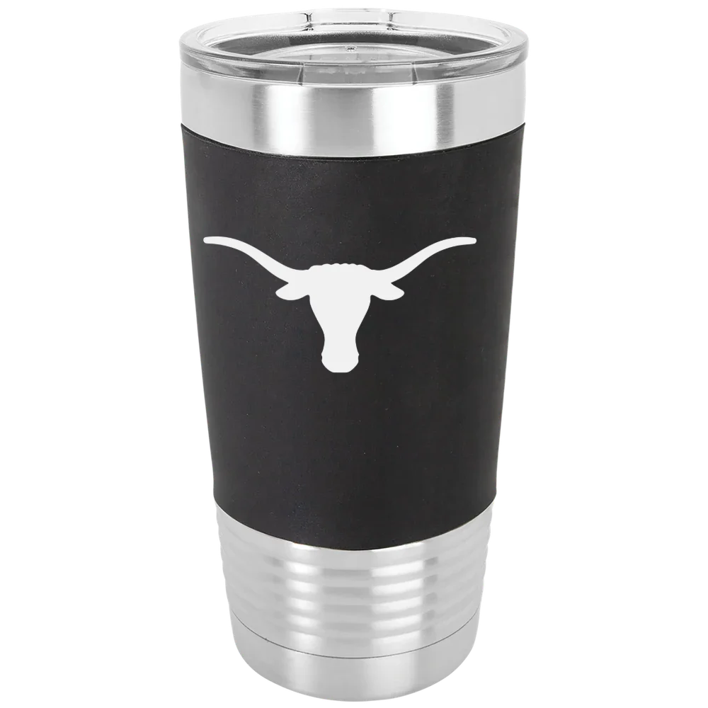 University of Texas at Austin Polar Camel 20 oz. Silicone Grip Tumbler with Standard Lid