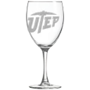 University of Texas at El Paso Polar Camel 10 1/2 oz. Wine Glass