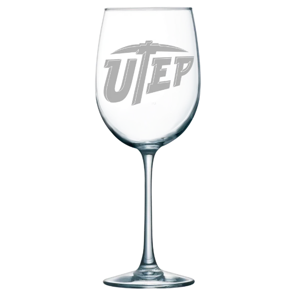 University of Texas at El Paso Polar Camel 19 oz. Wine Glass