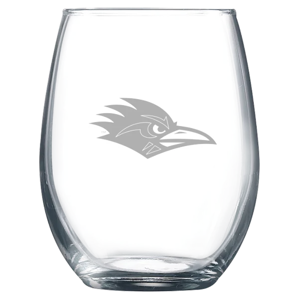 University of Texas at San Antonio Polar Camel 9 oz. Stemless Wine Glass