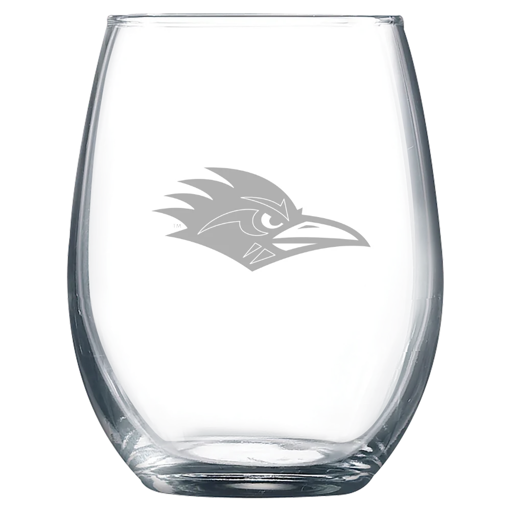 University of Texas at San Antonio Polar Camel 9 oz. Stemless Wine Glass