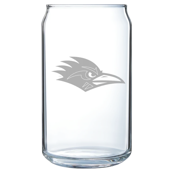 University of Texas at San Antonio Polar Camel 16 oz. Can Glass