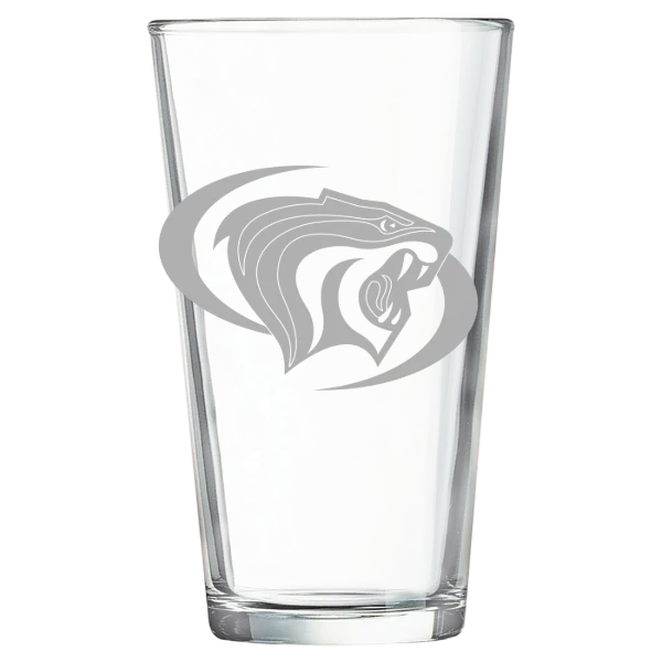 University of the Pacific Polar Camel 16 oz. Pint Mixing Glass