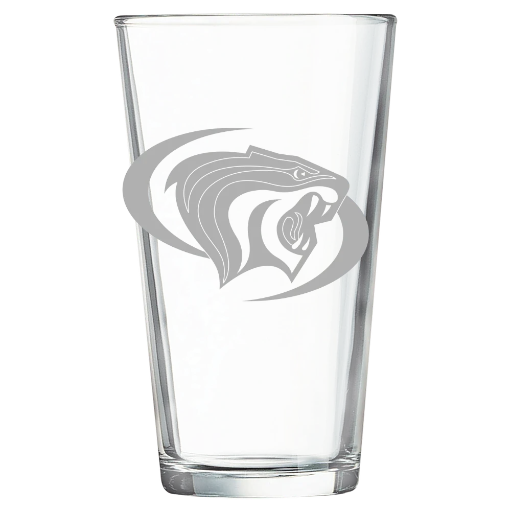 University of the Pacific Polar Camel 16 oz. Pint Mixing Glass