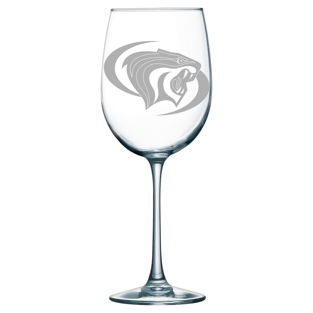 University of the Pacific Polar Camel 19 oz. Wine Glass