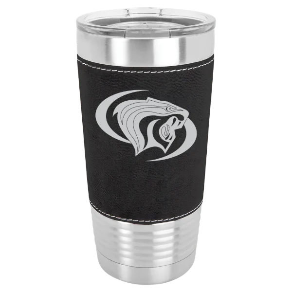 University of the Pacific Polar Camel 20 oz. Leatherette Grip Tumbler with Standard Lid