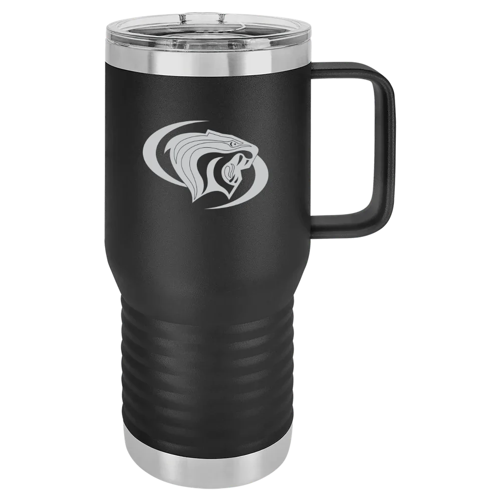 University of the Pacific Polar Camel 20 oz. Travel Mug with Slider Lid