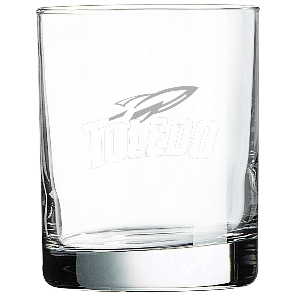 University of Toledo Polar Camel 10 1/2 oz. On The Rocks Glass