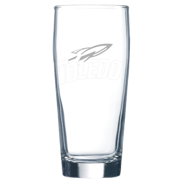 University of Toledo Polar Camel 16 oz. Willi Becher Beer Glass