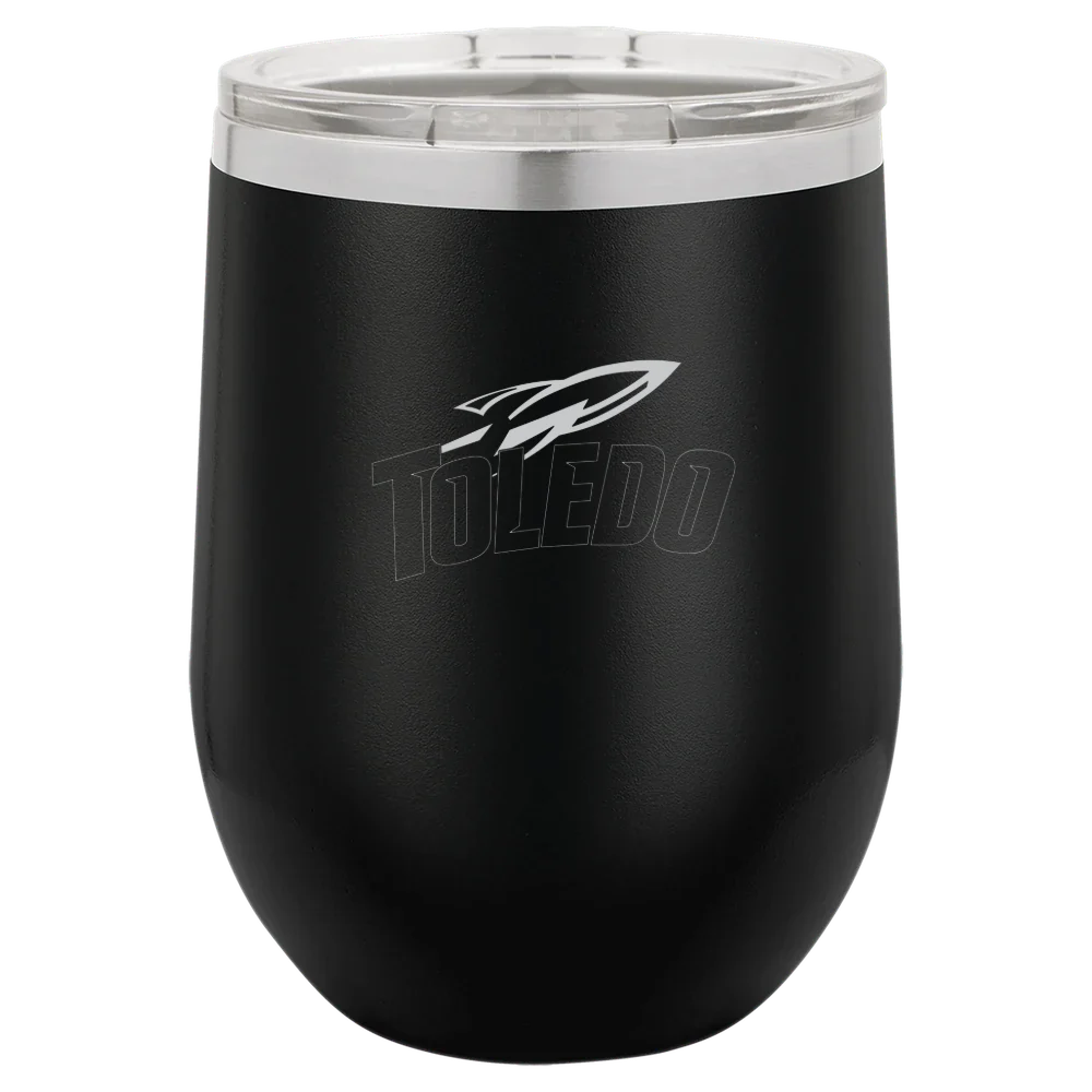 University of Toledo Polar Camel 12 oz. Stemless Wine Tumbler