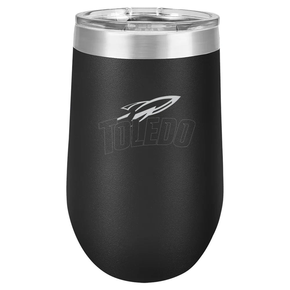 University of Toledo Polar Camel 16 oz. Stemless Wine Tumbler