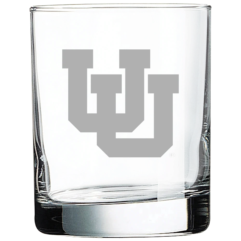 University of Utah Polar Camel 10 1/2 oz. On The Rocks Glass