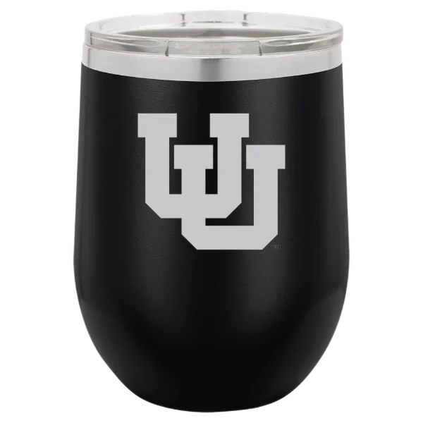 University of Utah Polar Camel 12 oz. Stemless Wine Tumbler