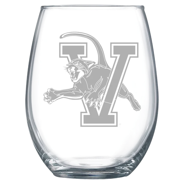 University of Vermont Polar Camel 15 oz. Stemless Wine Glass
