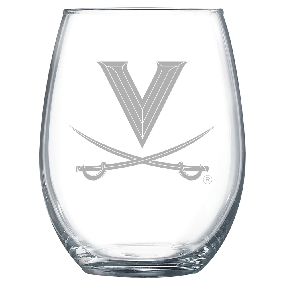 University of Virginia Polar Camel 15 oz. Stemless Wine Glass