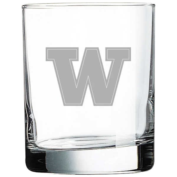 University of Washington Polar Camel 10 1/2 oz. On The Rocks Glass
