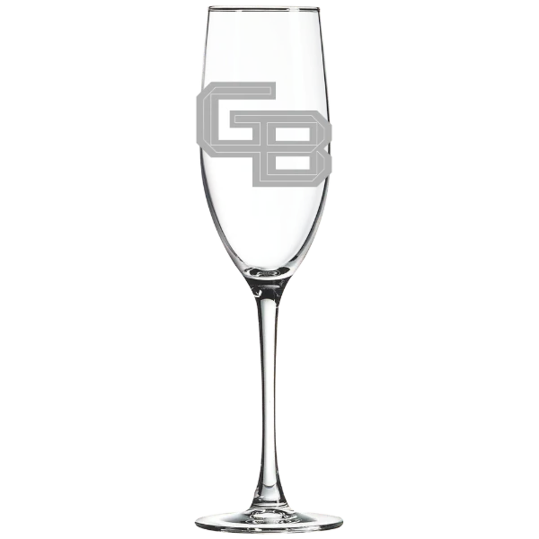 University of Wisconsin-Green Bay Polar Camel 8 oz. Champagne Flute