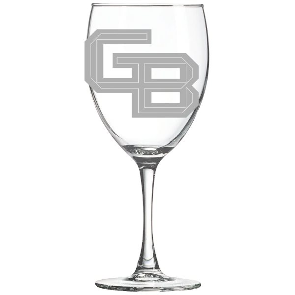 University of Wisconsin-Green Bay Polar Camel 10 1/2 oz. Wine Glass